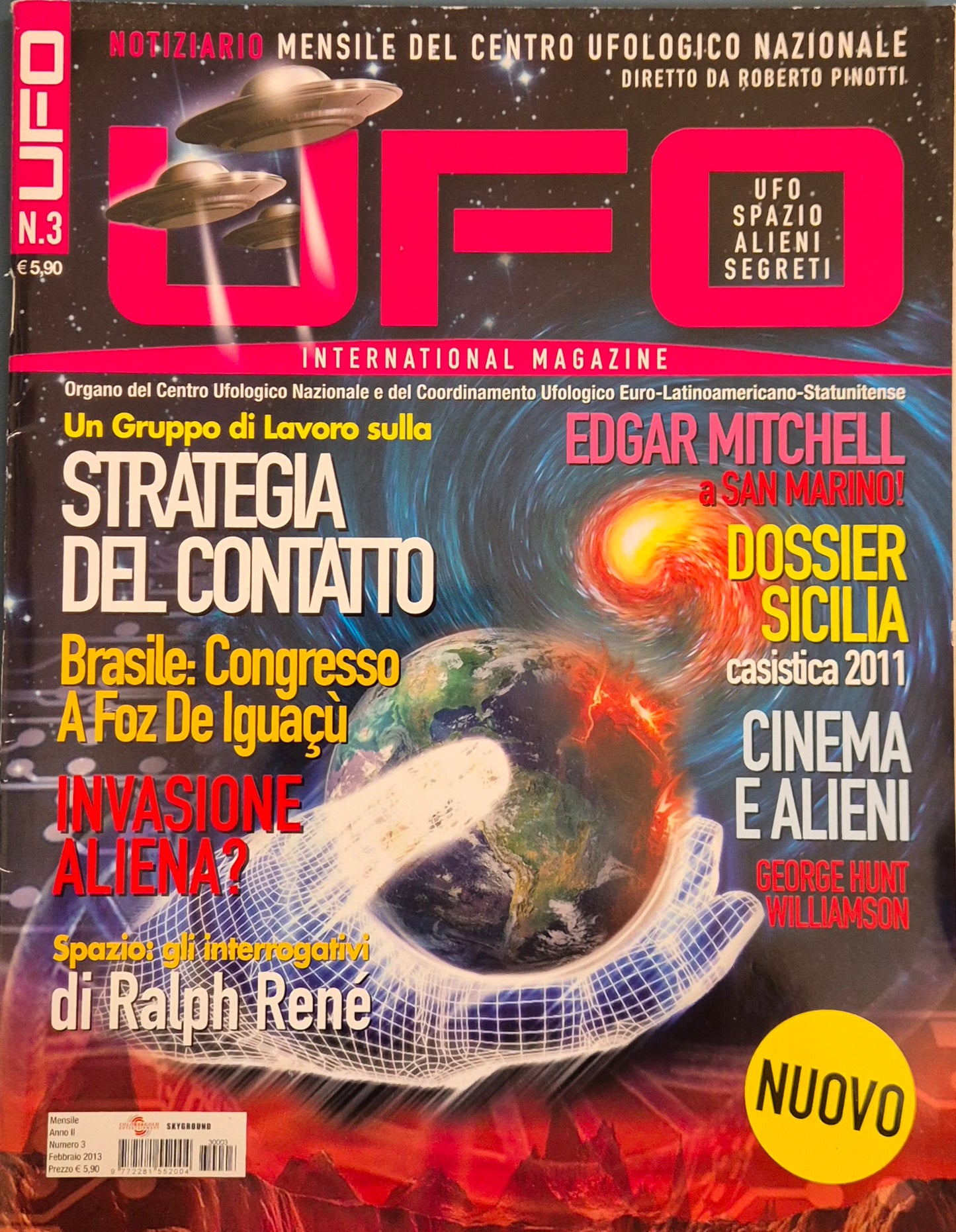 UFO INTERNATIONAL MAGAZINE N. 3 - STRATEGIA DEL CONTATTO