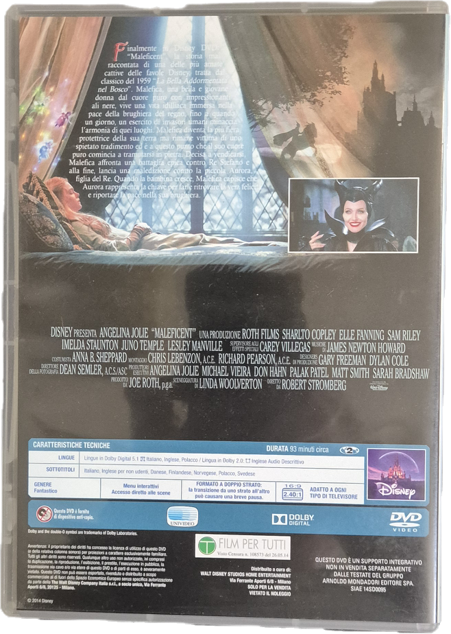 MALEFICENT - DVD