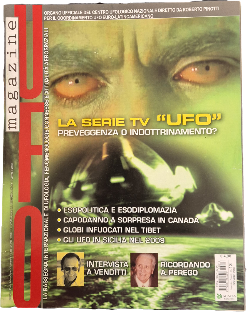 UFO MAGAZINE - DICEMBRE 2010 - SERIE TV UFO PREVEGGIENZA O ... - OUTLET DEL LIBRO