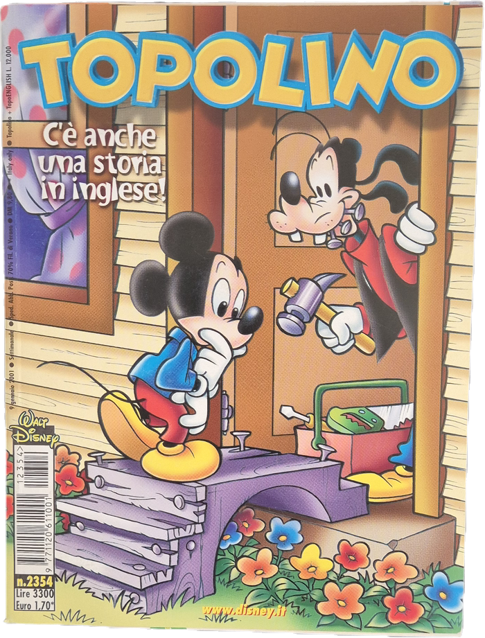 TOPOLINO N. 2354 - 9 GENNAIO 2001