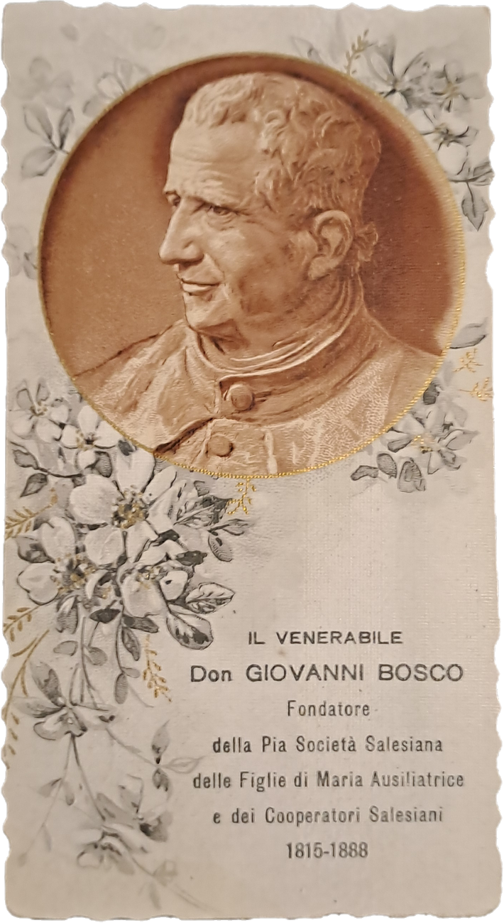 DON GIOVANNI BOSCO - HOLY CARD