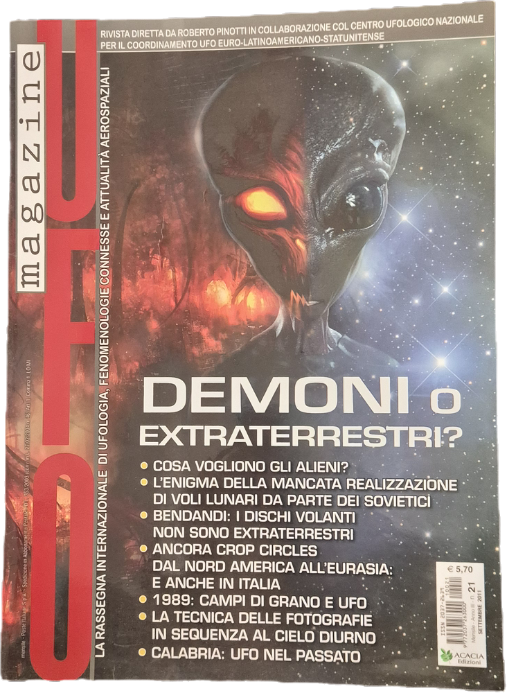 NOTIZIARIO UFO - SETTEMBRE 2011 - DEMONI O EXTRATERRESTRI?