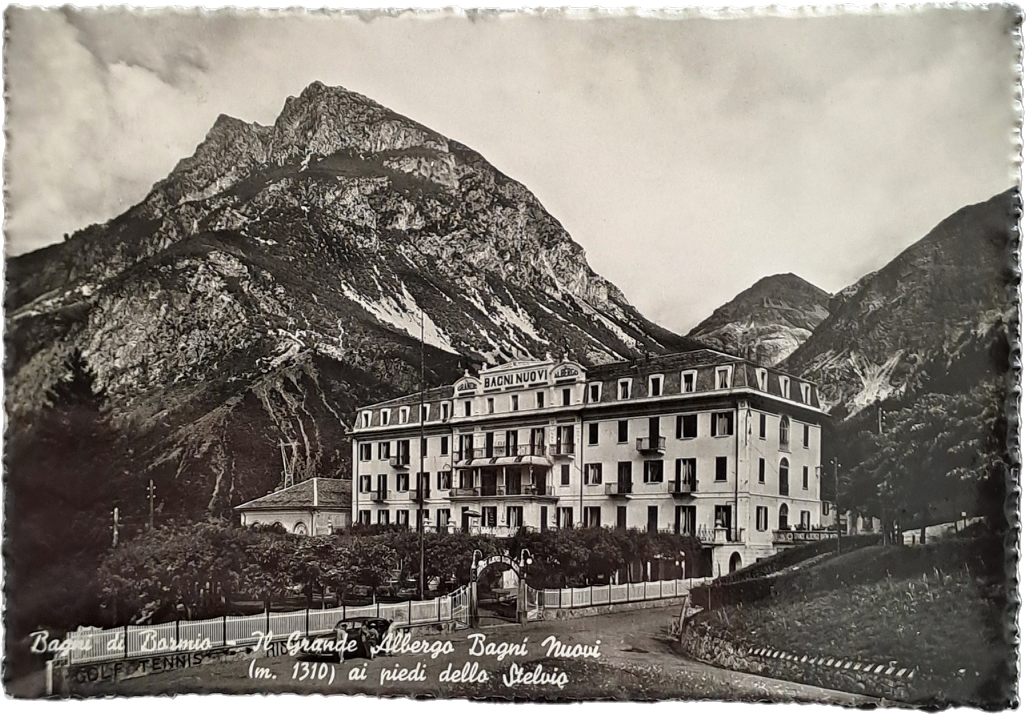BAGNI DI BOARIO - ALBERGO BAGNI NUOVI - V1952 - FG