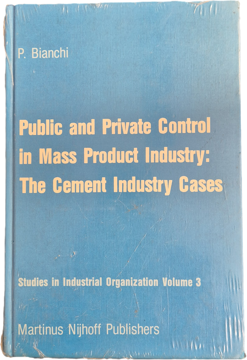 PUBLIC AND PRIVATE CONTROL IN MASS PRODUCT INDUSTRY - P. BIANCHI