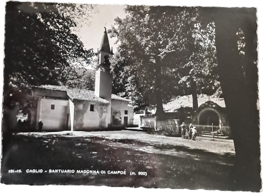 CAGLIO - SANTUARIO MADONNA DI CAMPOÉ - V1959 - FG