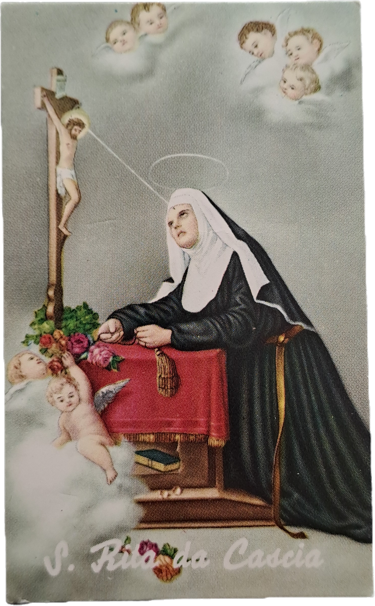 S. RITA DA CASCIA - HOLY CARD