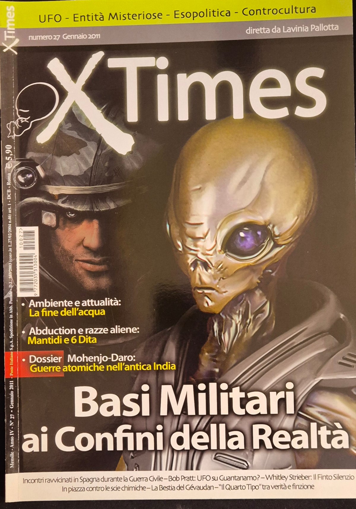 XTIMES N. 27 GENNAIO 2011 - BASI MILITARI AI CONFINI DELLA REALTA'