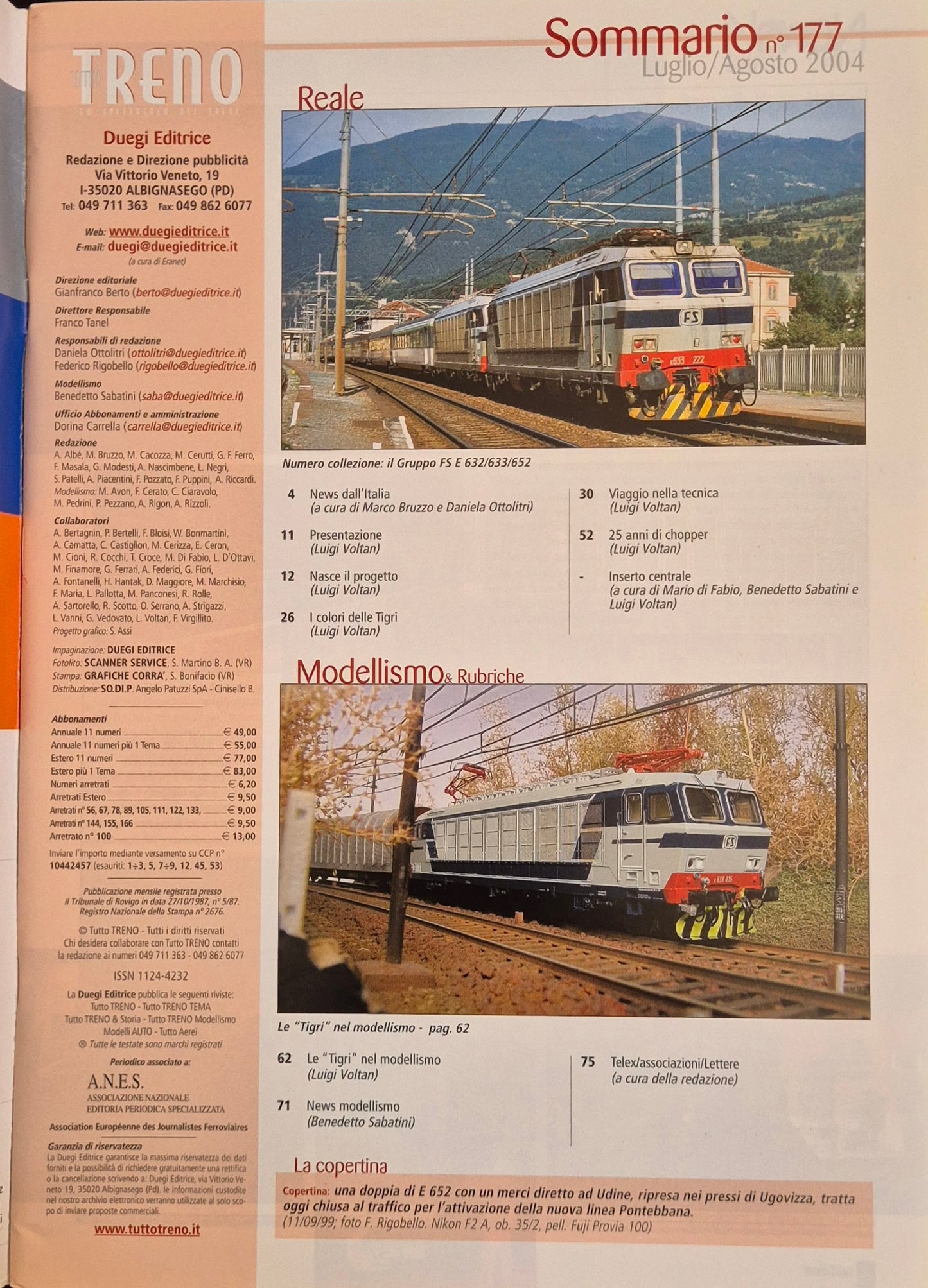 TUTTO TRENO N. 177 - LUGLIO-AGOSTO 2004