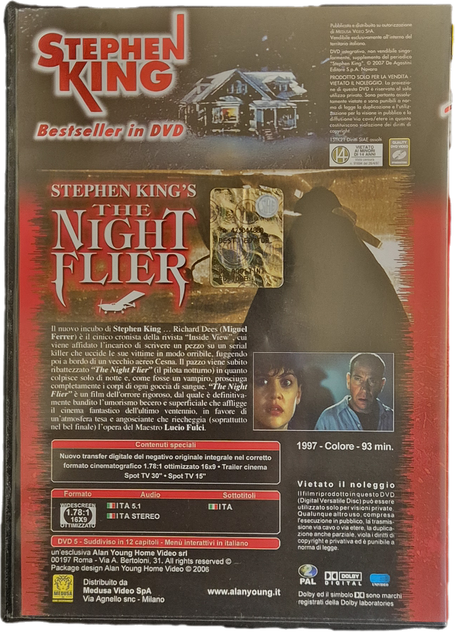 THE NIGHTFLYER - DVD