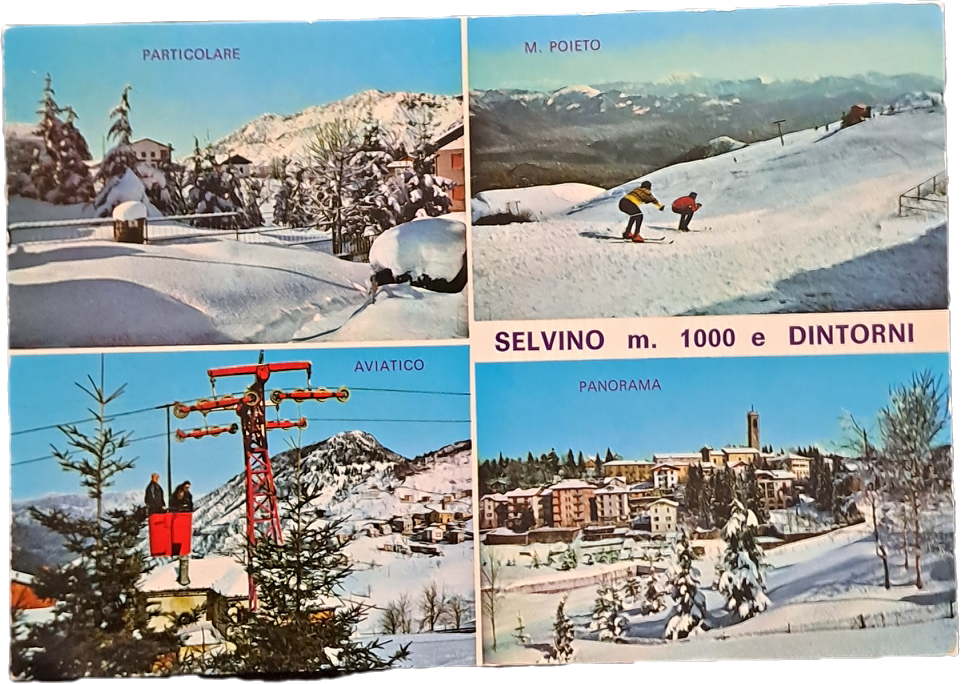 SELVINO E DINTORNI - 4 IMMAGINI - V1971 - FG