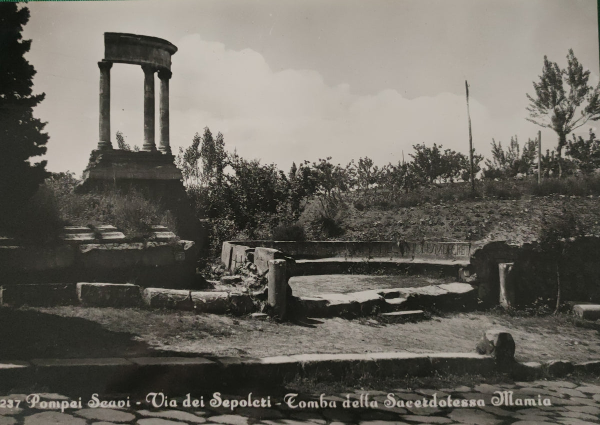 POMPEI - VIA DEI SEPOLCRI - TOMBA SACERDOTESSA MAMIA - NV - FG