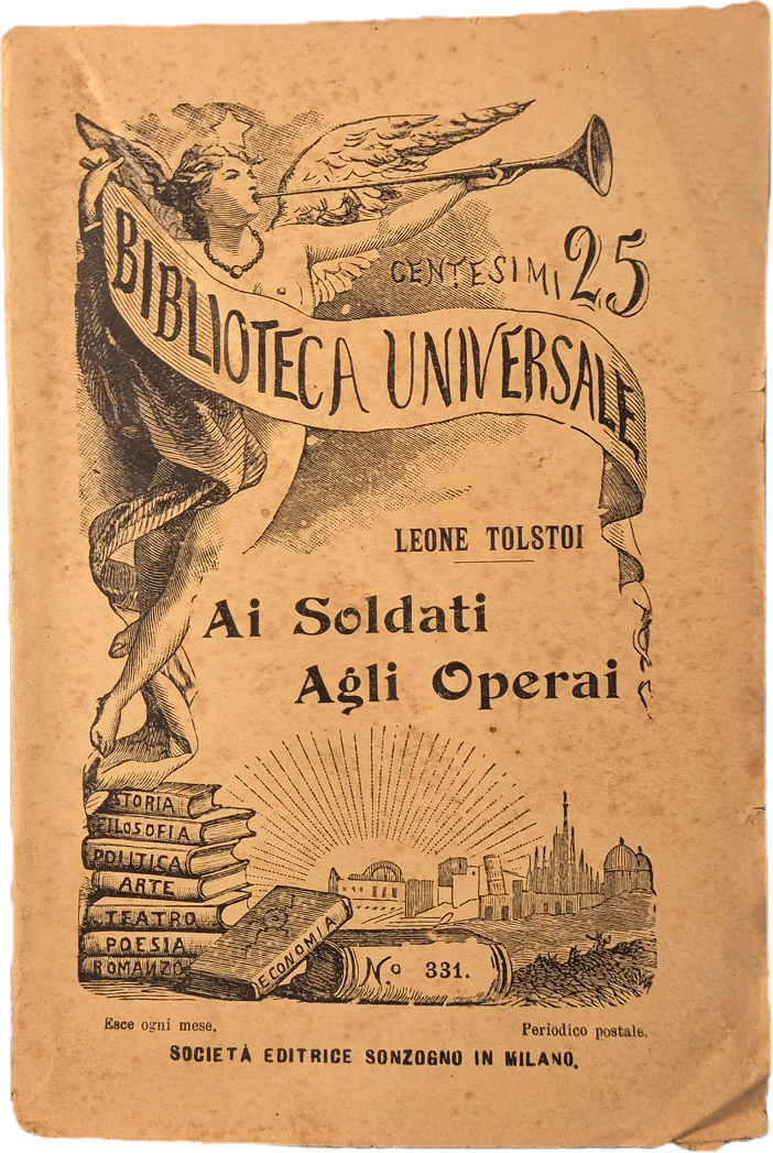 AI SOLDATI AGLI OPERAI - LEONE TOLSTOI