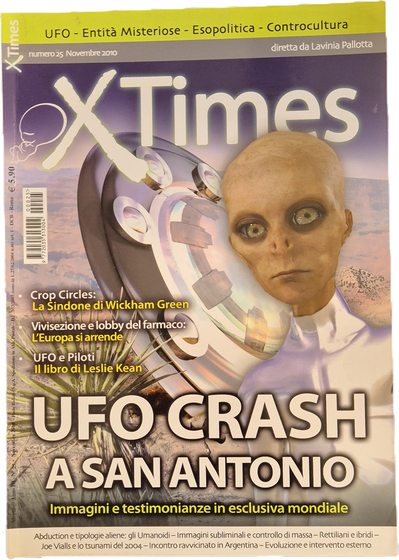 XTIMES N. 25 NOVEMBRE 2010 - UFO CRAH A SAN ANTONIO