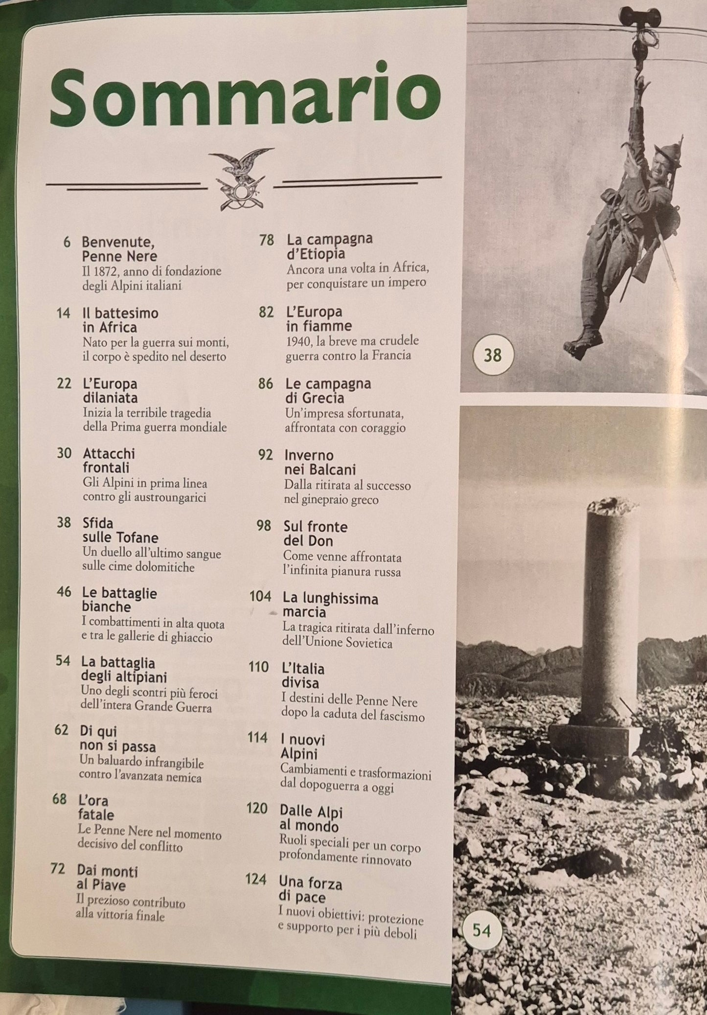 HISTORY - LA GLORIOSA STORIA DEGLI ALPINI