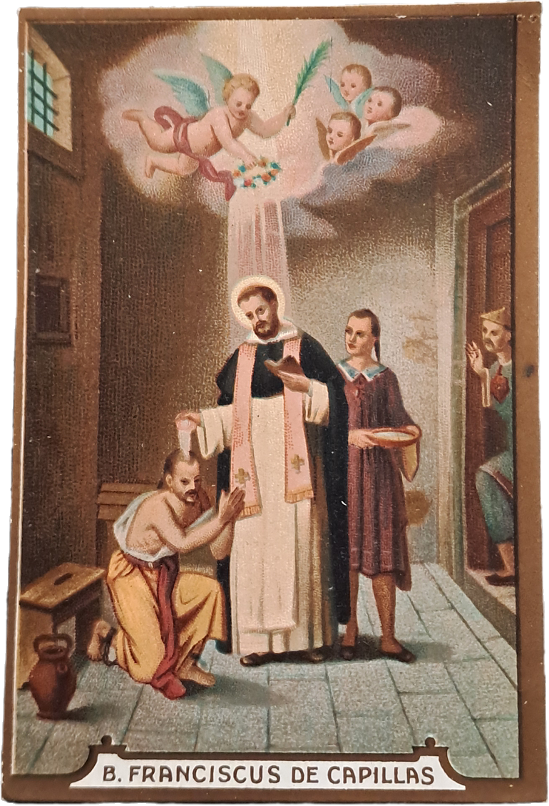 B.FRANCISCUS DE CAPILLAS - HOLY CARD