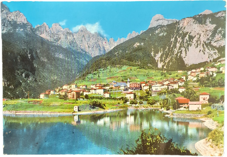 LAGO DI MOLVENO - PANORAMA - V1965 - FG
