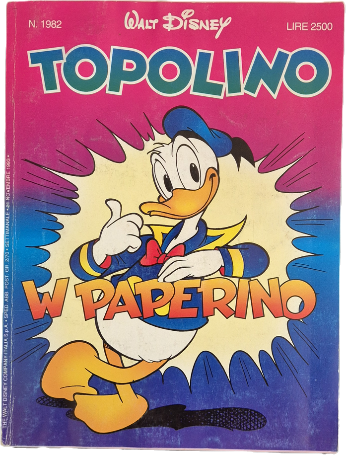 TOPOLINO N. 1982 - 24 NOVEMBRE 1993