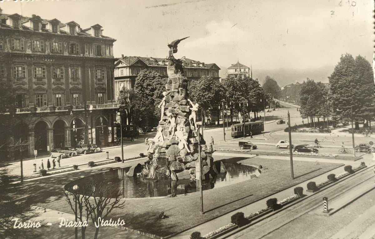 TORINO - PIAZZA STATUTO - V1953 - FP