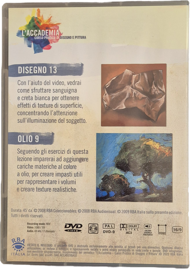 L'ACCADEMIA. CORSO PRATICO DI DISEGNO E PITTURA N. 32