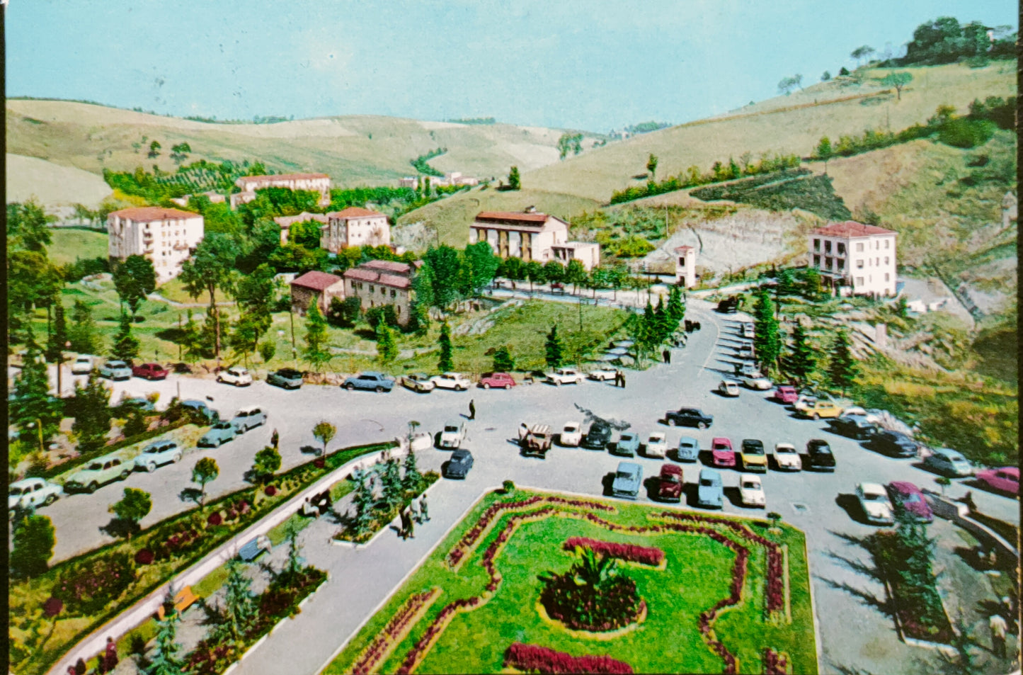 TABIANO - GIARDINO DELLE TERME E PANORAMA - V1964 - FG