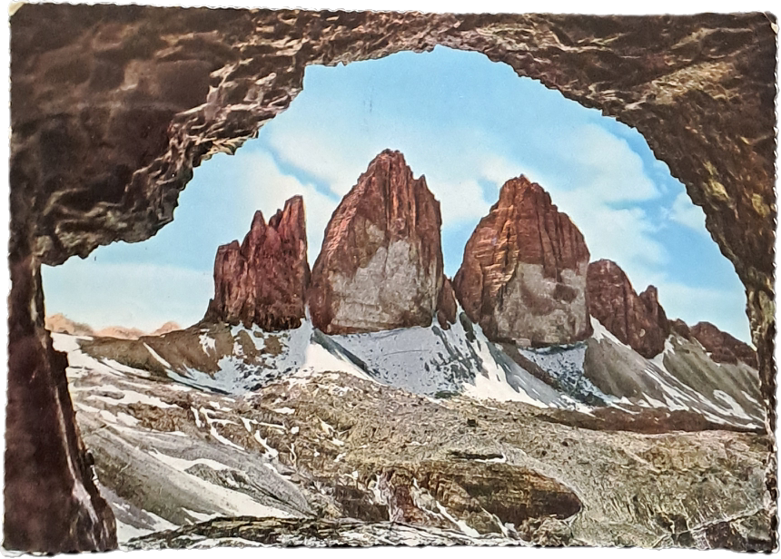 DOLOMITI - LE TRE CIME DI LAVAREDO - V1961 - FG