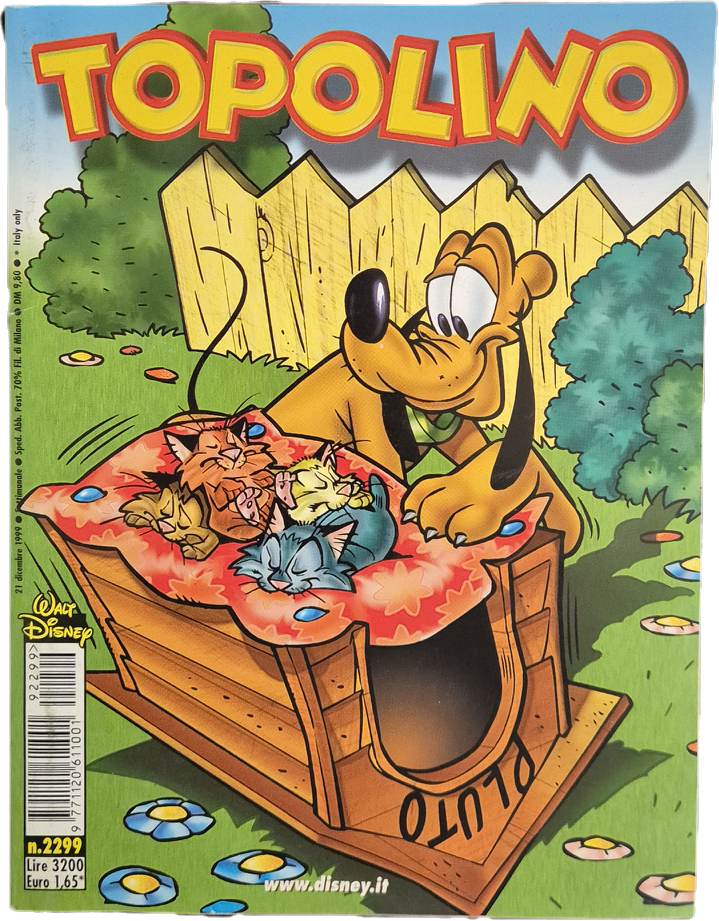 TOPOLINO N. 2299 - 21 DICEMBRE 1999