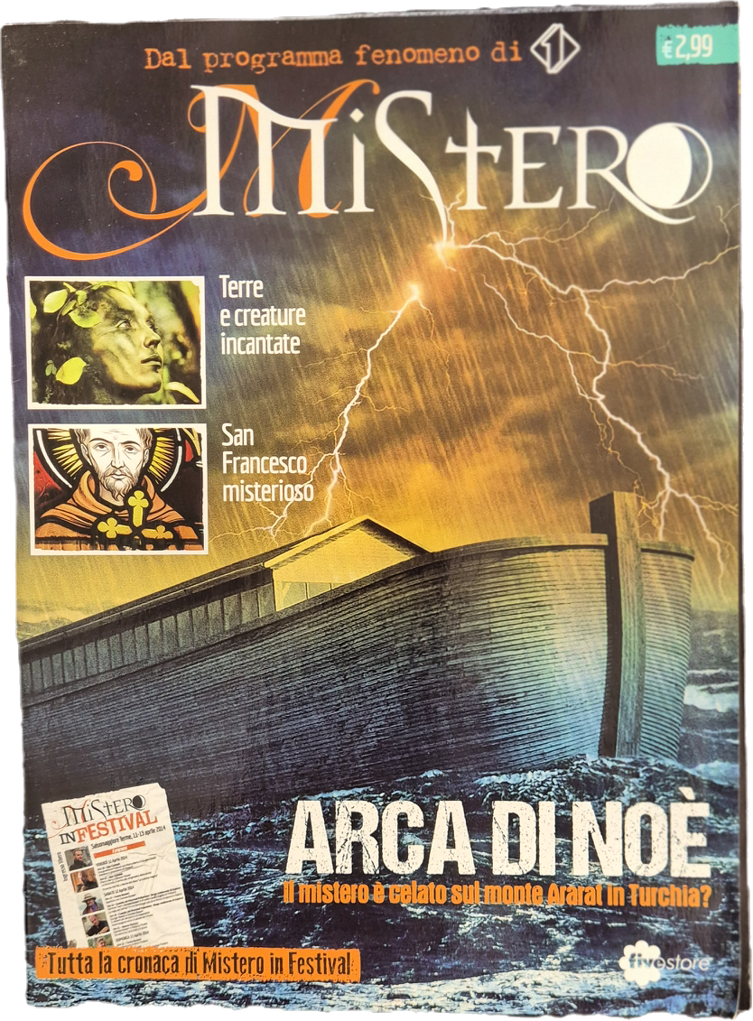 MISTERO N. 16 - MAGGIO 2014 - ARCA DI NOE'