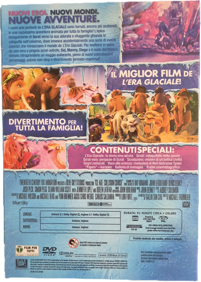 L'ERA GLACIALE 5. IN ROTTA DI COLLISIONE - DVD