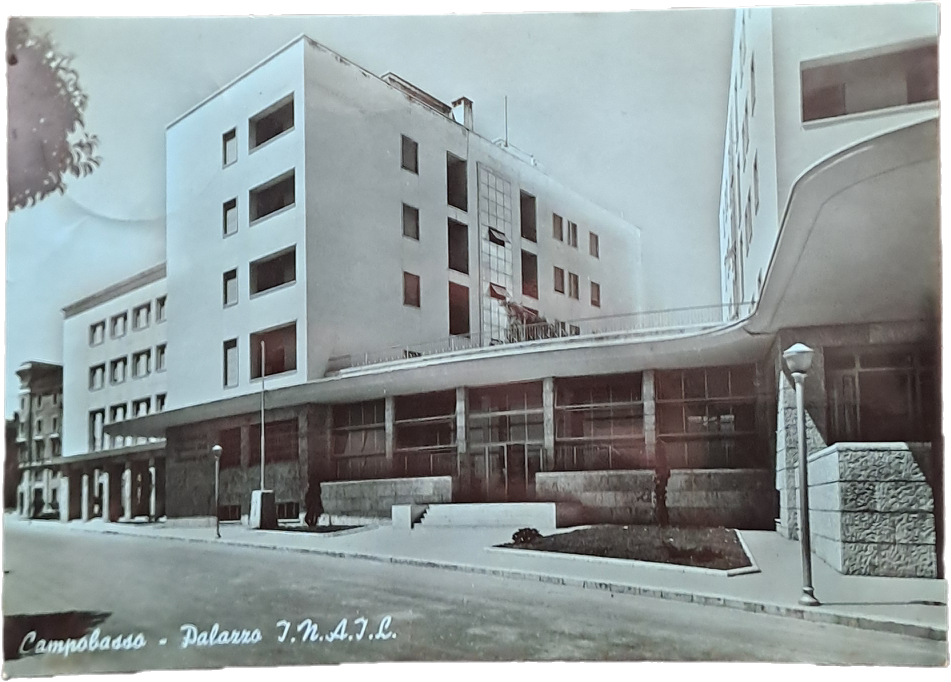 CAMPOBASSO- PALAZZO INAIL - V1955 - FG - AZZURRATA