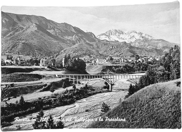 ROVETTA - PONTE SUL VALLEGGIA E LAPRESOLANA - V1962 - FG