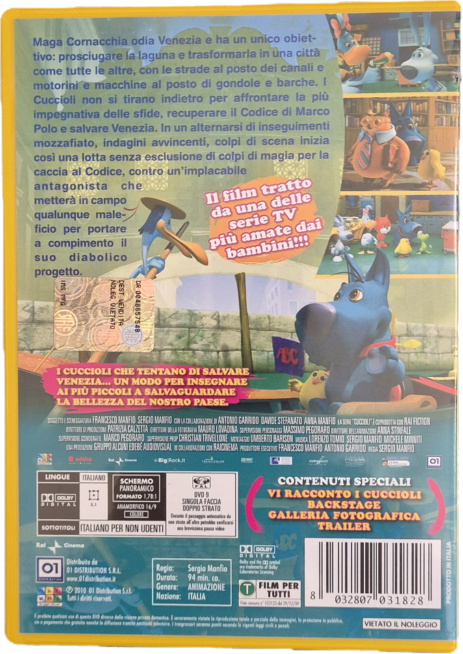 CUCCIOLI. ILCODICE DI MARCO POLO - DVD