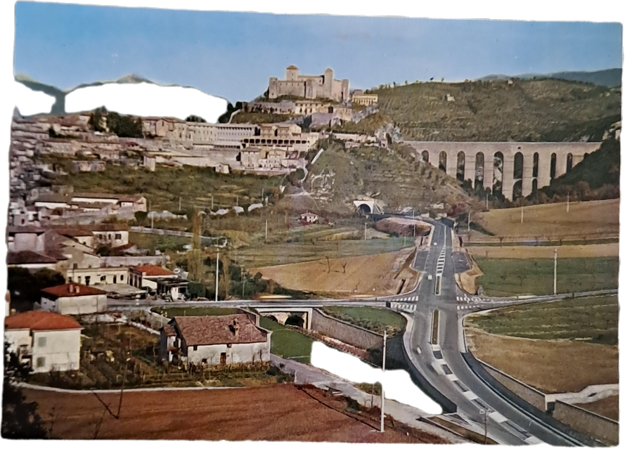 SPOLETO - PANORAMA E PONTE DELLE TORRI - NV - FG
