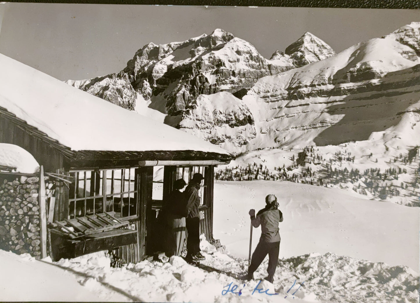 CAPANNA SPINALE - DOLOMITI DEL BRENTA - V1954 - FG
