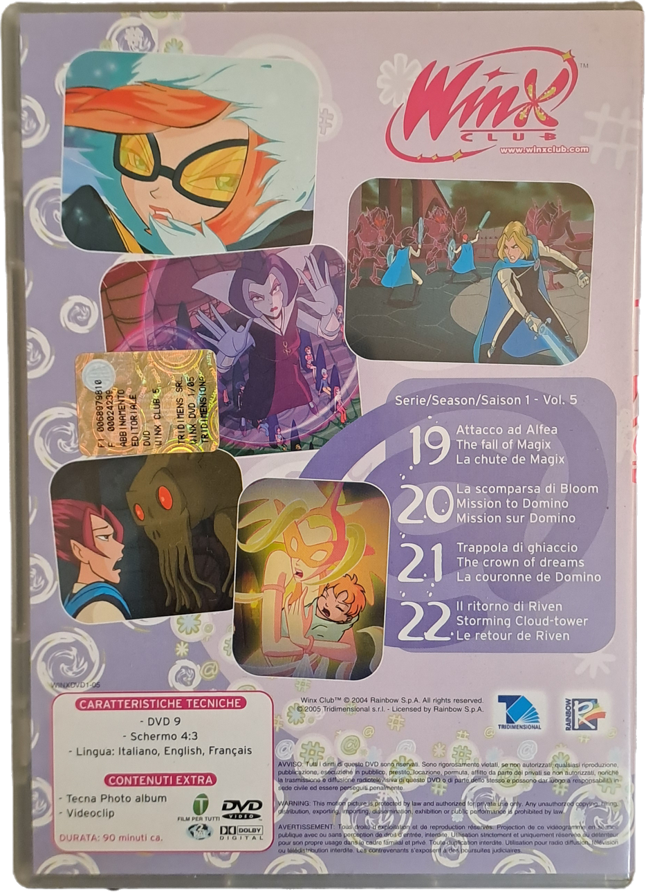 WINX CLUB N. 5 - DVD