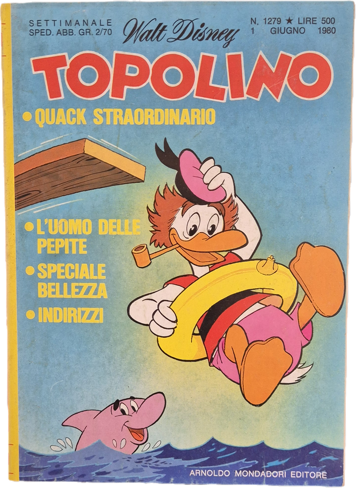 TOPOLINO N. 1279 - 1 GIUGNO 199