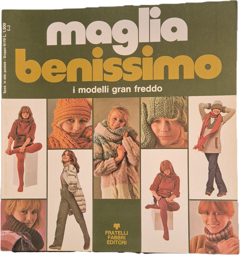 MAGLIA BENISSIMO. I MODELLI GRAN FREDDO