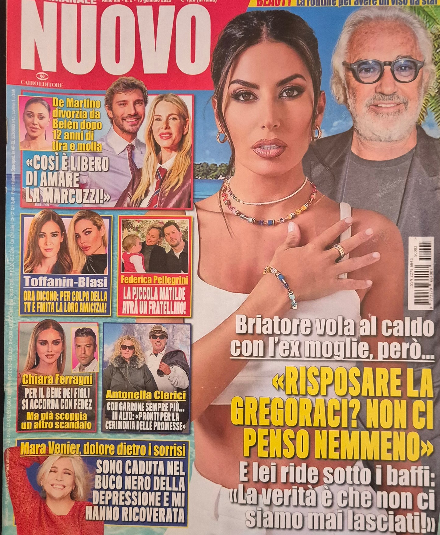 SETTIMANALE NUOVO 15 GENNAIO 2025 - BRIATORE-MARCUZZI-CLERICI - OUTLET DEL LIBRO