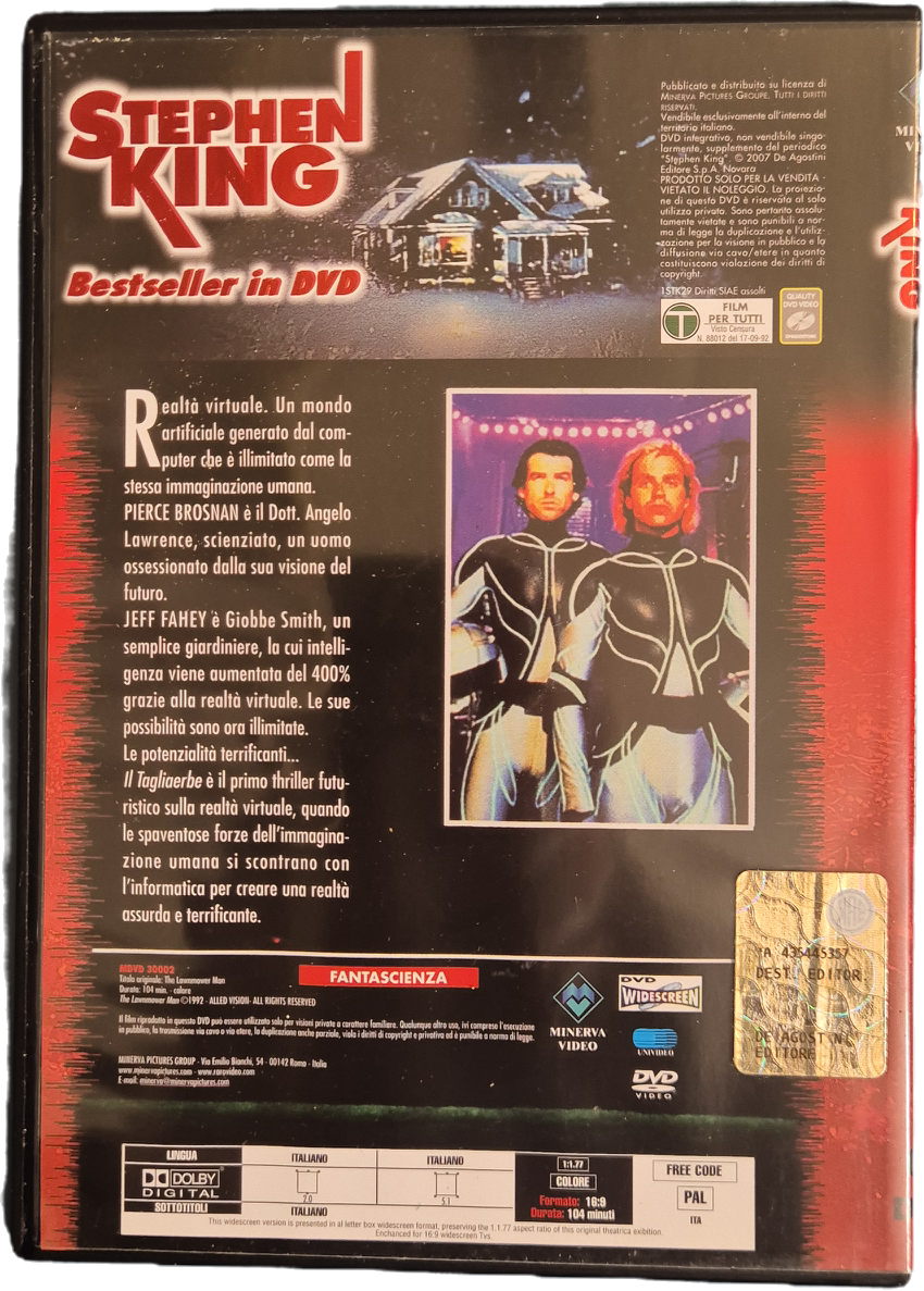IL TAGLIAERBE - STEPHEN KING - DVD