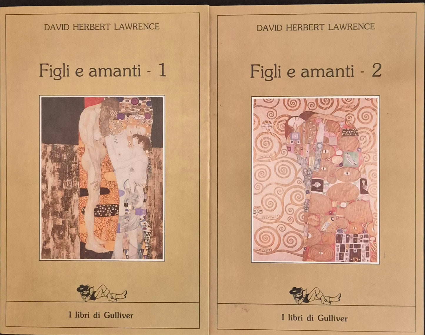 FIGLI E AMANTI - DAVID HERBERT LAWRENCE - DUE VOLUMI