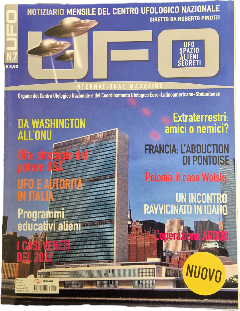 UFO INTERNATIONA MAGAZINE N. 7 - EXTRATERRESTRI AMICI O NEMICI