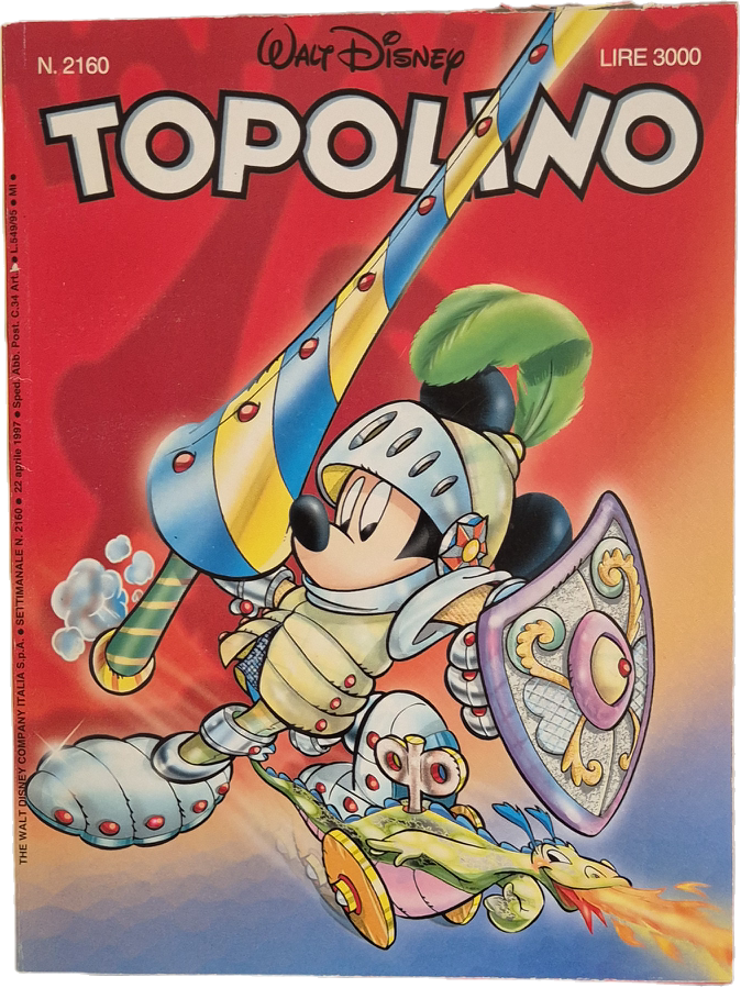 TOPOLINO N. 2160 - 22 APRILE 1997