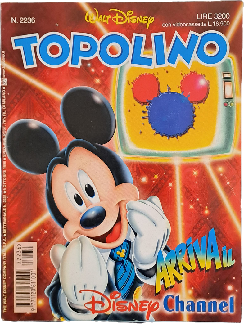 TOPOLINO N. 2236 - 6 OTTOBRE 1998