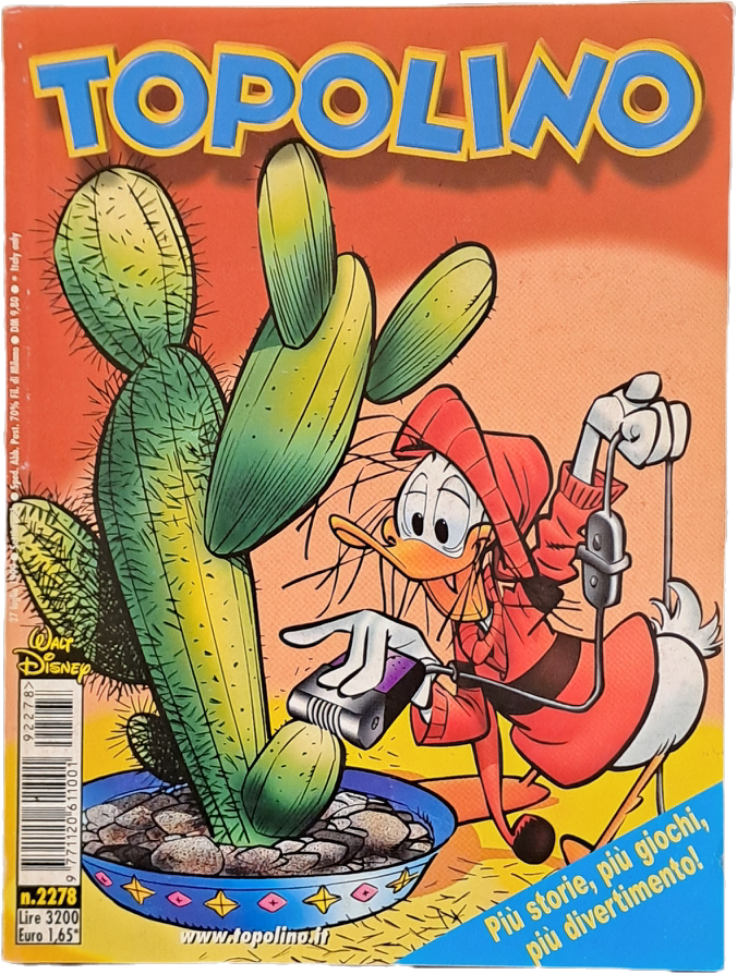 TOPOLINO N. 2278 - 27 LUGLIO 1999
