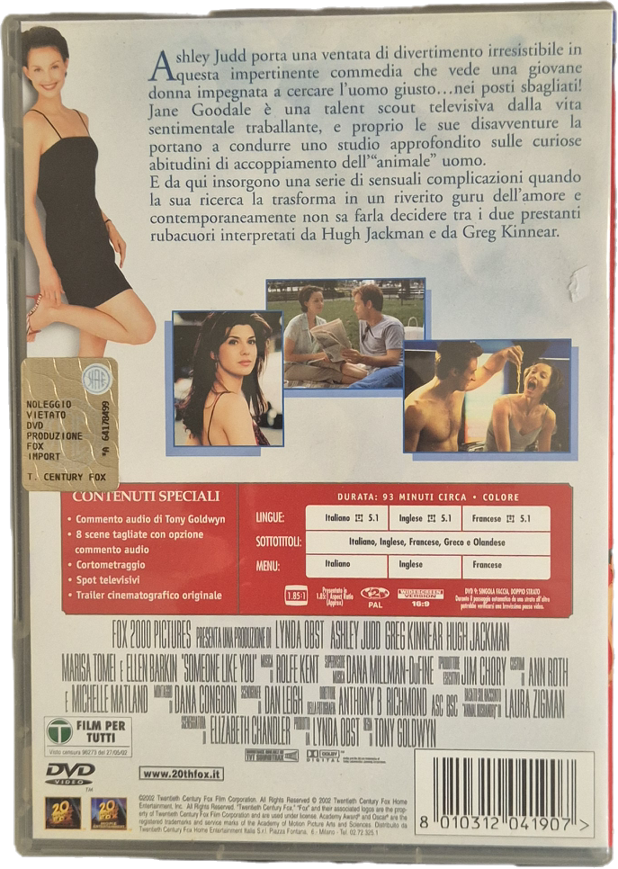 QUALCUNO COME TE - DVD