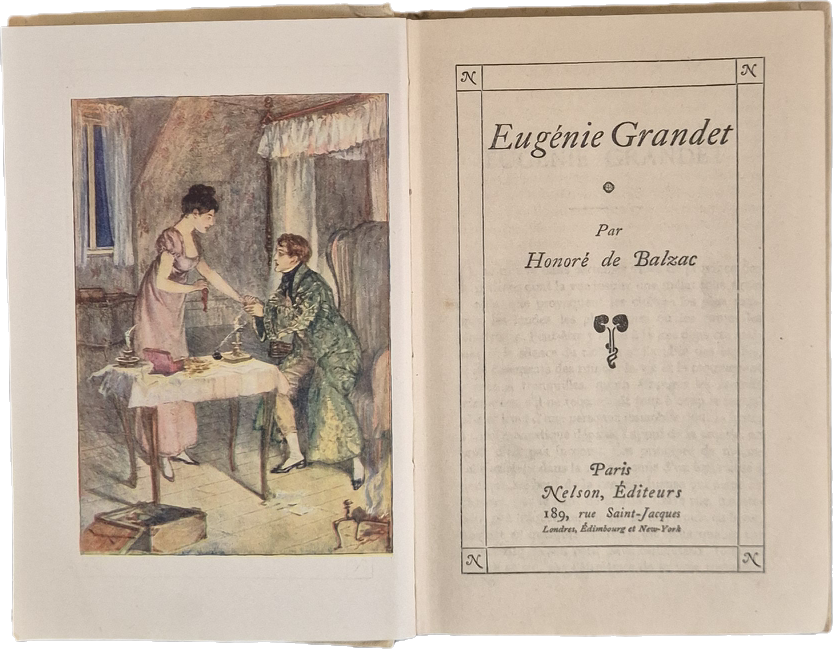 EUGENIE GRANDET - HONORE DE BAKZAC - FRENCH TEXT