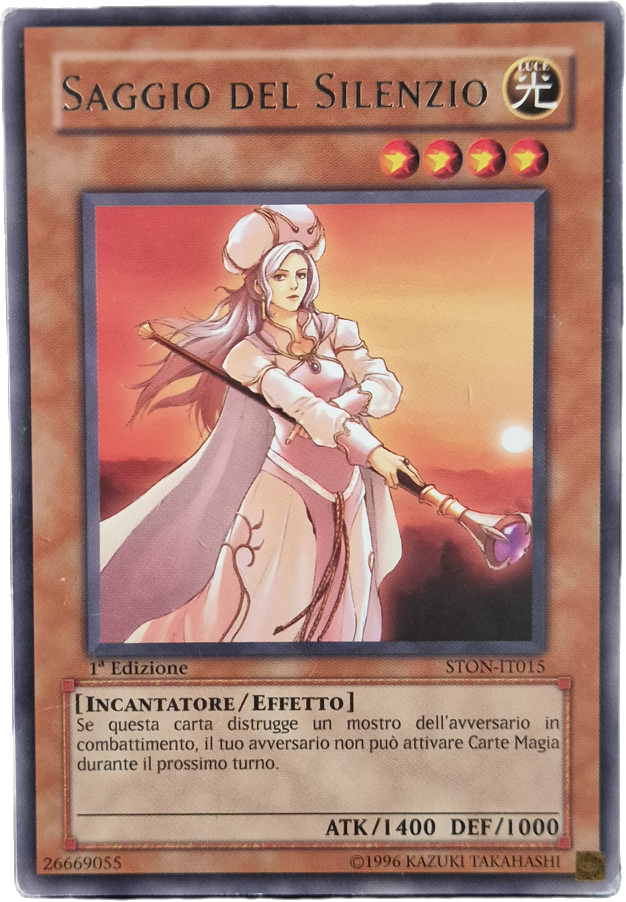 YU-GI-UH - SAGGIO DEL SILENZIO STON-IT015