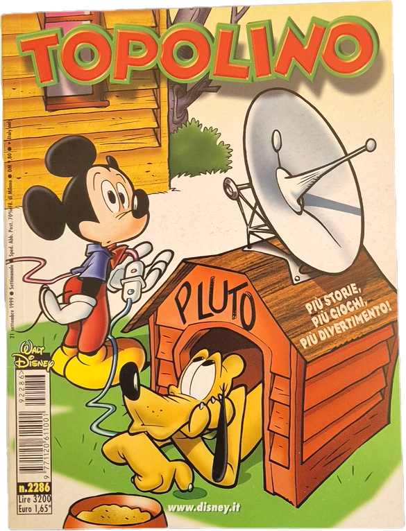 TOPOLINO N. 2286 - 21 SETTEMBRE 1999