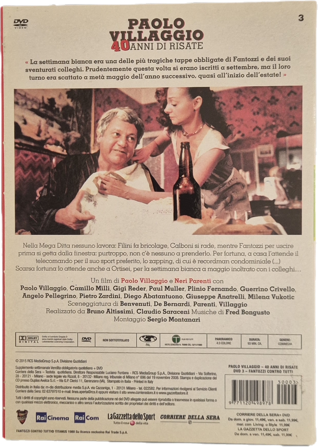 FANTOZZI CONTRO TUTTI - DVD