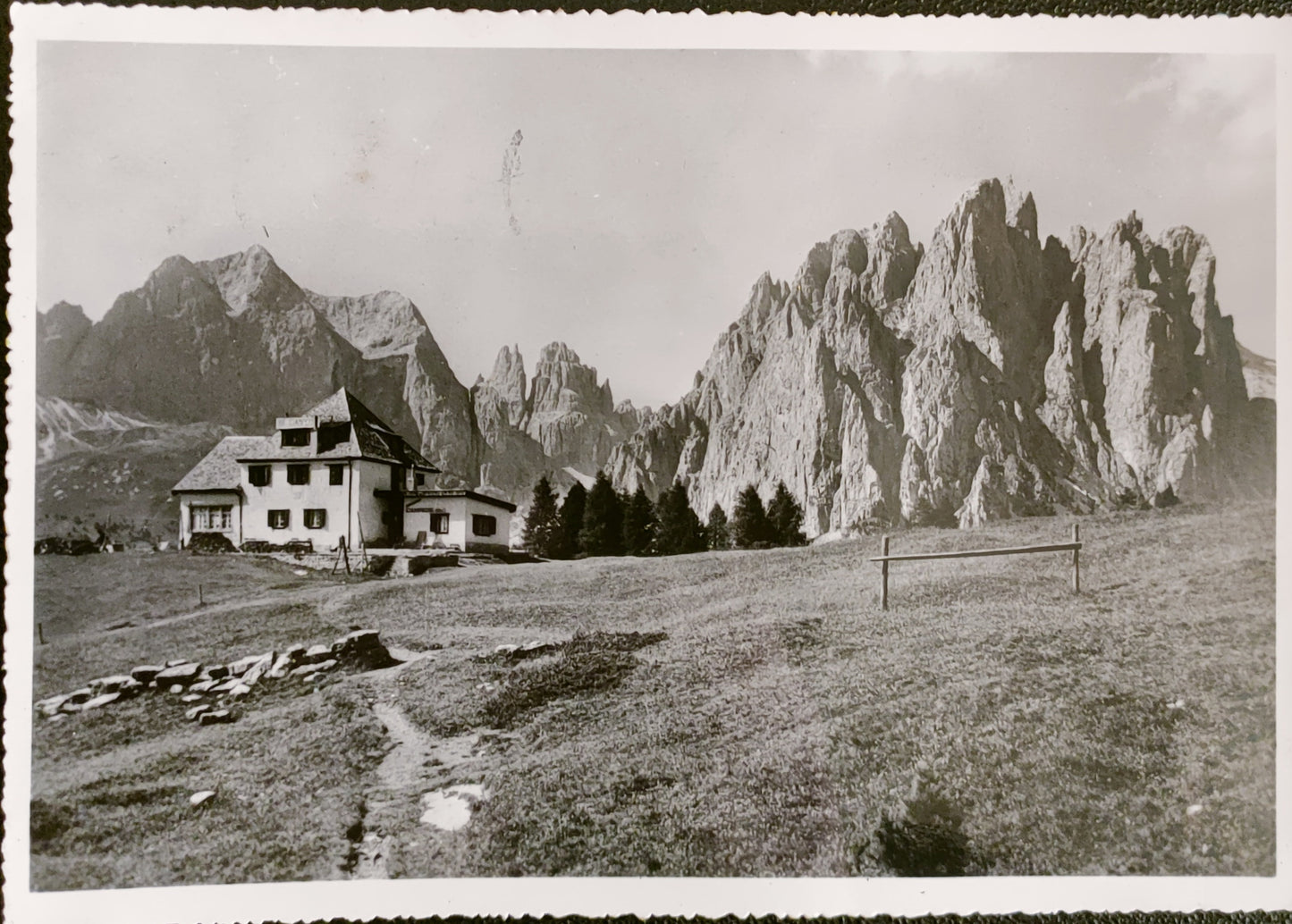 RIFUGIO CIAMPEDIE - DOLOMITI DEL CATINACCIO - V1967 - FG