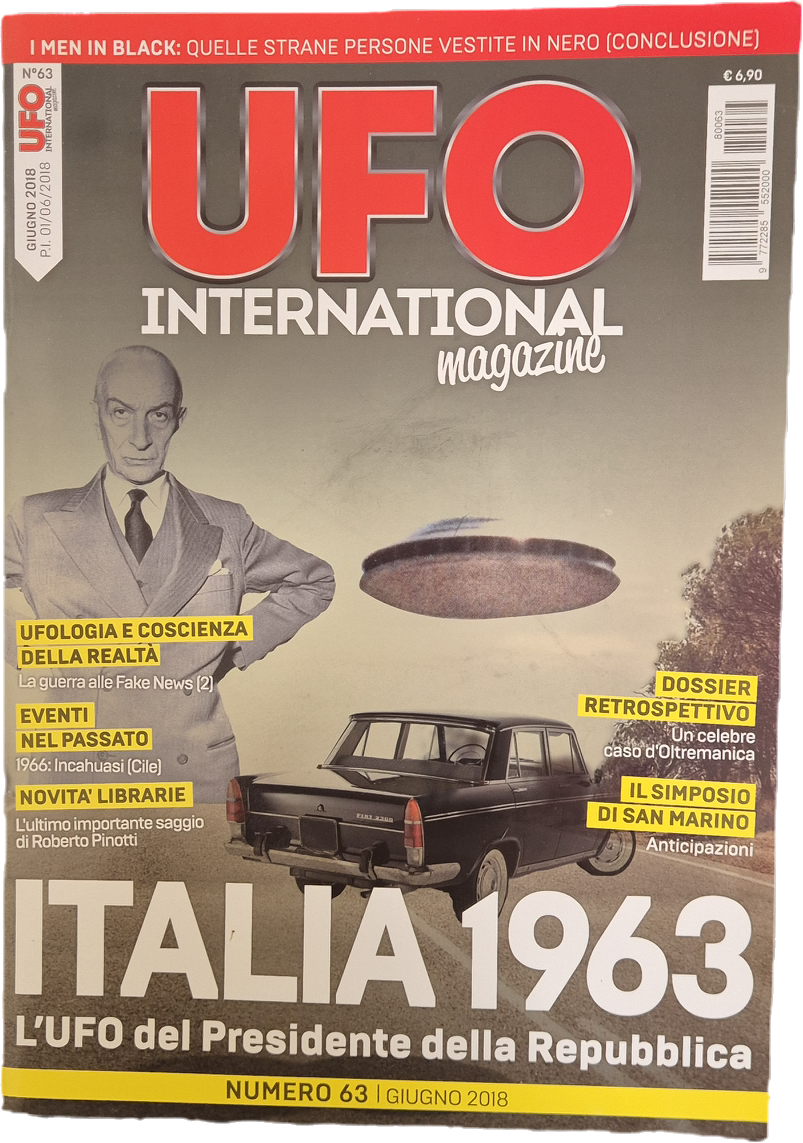 UFO INTERNATIONAL MAGAZINE N. 63 - ITALIA 1963